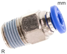Push-In Fittings Messing Und Kunststoff R-Gewinde Männlich