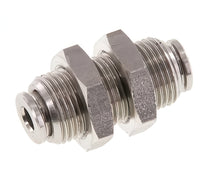 Push-In-Fittings Edelstahl-Durchgangsverschraubung