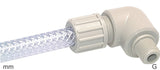 Ausgewähltes Bild der Sammlung - Kompressions-Winkelfittings Kunststoff G-Gewinde Männlich Für Gewebe Schlauch