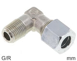 Ausgewähltes Bild der Sammlung - Kompressions-Winkelfittings Edelstahl G/R-Gewinde Männlich