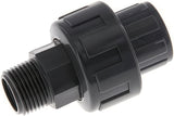 Ausgewähltes Bild der Sammlung - PVC Überwurfmuffenfittings Mit Weiblichen Muffen Und Außengewinde PN16