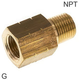 Ausgewähltes Bild der Sammlung - Reduziernippel Messing / Edelstahl G/NPT-Gewinde PN700