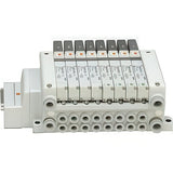 Ausgewähltes Bild der Sammlung - SMC Basismontierter Verteiler Plug-in D-sub Steckverbinder Magnetventile VV5QC21-F 2000