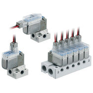 SMC Verteiler Mit Gemeinsamer SUP/EXH Für V100 Ventile