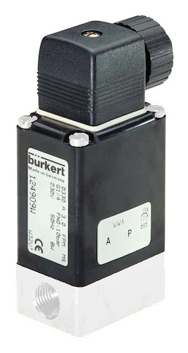Magnetventil G1/4'' NC Kunststoff FKM -4bar/0-58psi 24VDC 0330 121663