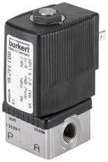 Magnetventil G1/4'' NC Edelstahl FKM 0-6bar/87psi 24VDC 6013 220198