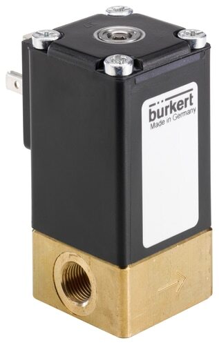 Magnetventil G1/8'' NC Messing FKM -1-12bar/-15-174psi 12VDC 2873 255652