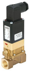 Magnetventil NPT 1/2'' NO Messing EPDM 0,2-16bar/3-232psi 24VDC Anti-Wasserhammer 5282 329317