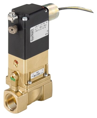 Magnetventil G1/2'' NC Messing EPDM 0,2-10bar/3-145psi 230VAC/DC Anti-Wasserhammer ATEX 5282 355243