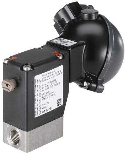 Magnetventil G1/4'' NO Edelstahl EPDM 0-10bar/145psi 24VAC/DC ATEX 0330 368851