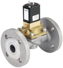 Magnetventil 50 Mm Flansch Nc Messing NBR 0.2-10Bar/3-145Psi 230VAC Wasserschlagschutz 5282 355259