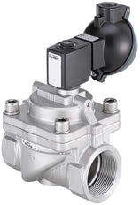 Magnetventil G1/4'' NC Edelstahl EPDM 0.2-16bar/3-232psi 24VAC/DC Wasserschlagschutz ATEX 6281 360320