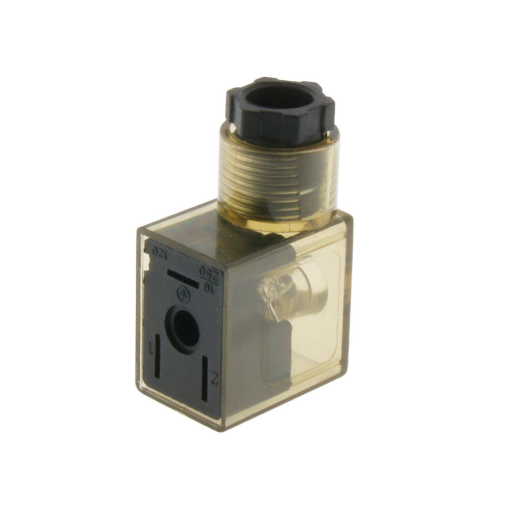 Stecker mit LED (DIN - B) [2 Stück]