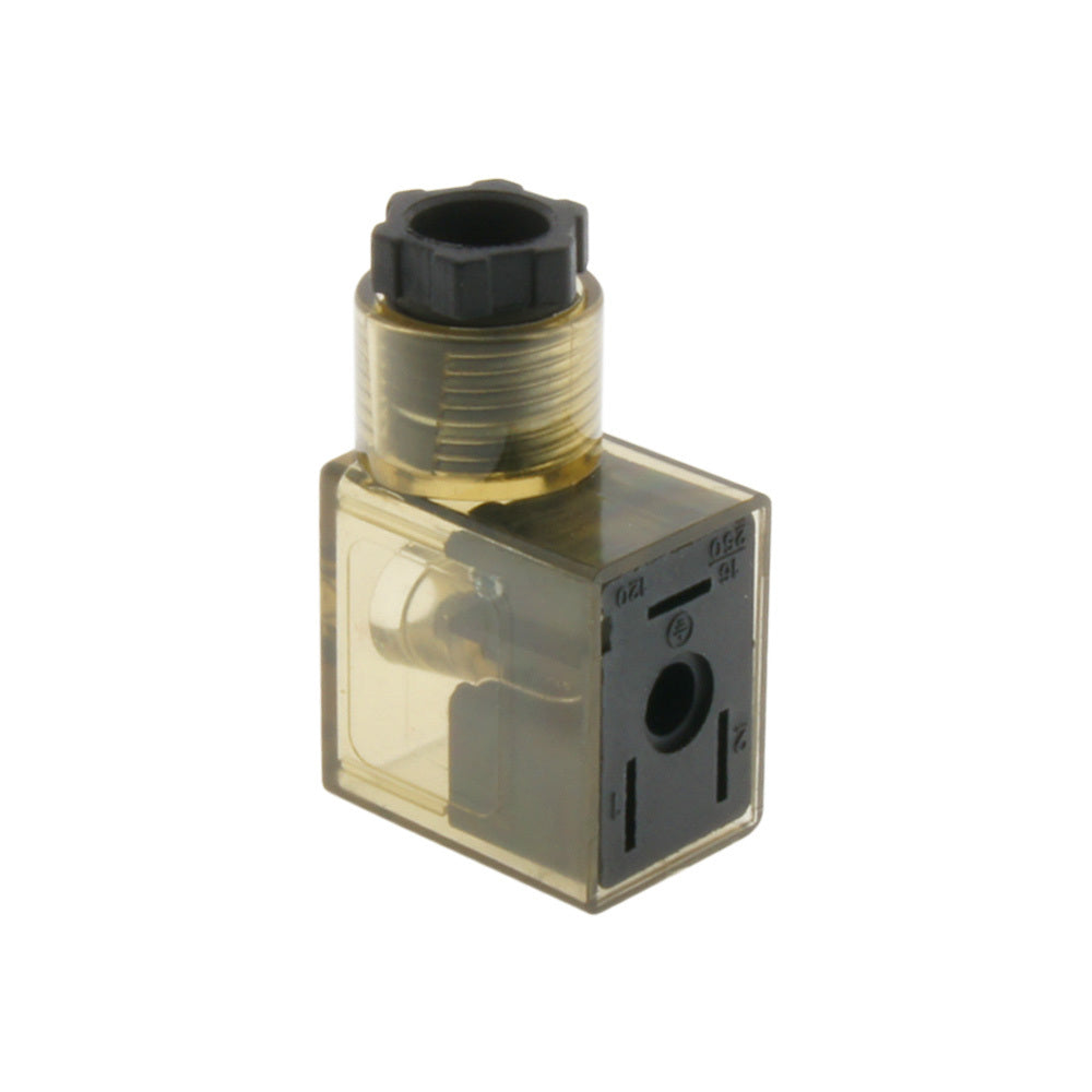 Stecker mit LED (DIN - B) [2 Stück]