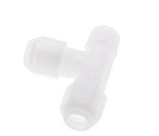 8x10mm & R3/8'' PP rechtwinklige T-Schlauchverschraubung mit Außengewinde 10bar/145psi [2 Stück]