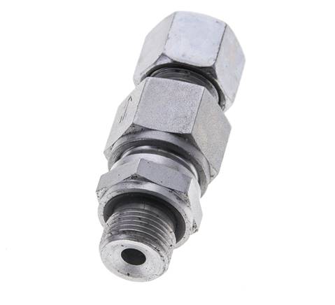 Hydraulisches Rückschlagventil Schneidring 10S (M18x1,5) & G3/8'' Außengewinde Stahl 0,5-400bar (7-5800)psi Gewinde-Rohr ISO 8434-1