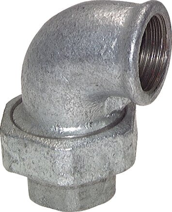 90Grad Verbindungsstück Rp2 1/2'' Weiblich Aus Gusseisen Mit Konischer Dichtung 25Bar (351,25Psi)