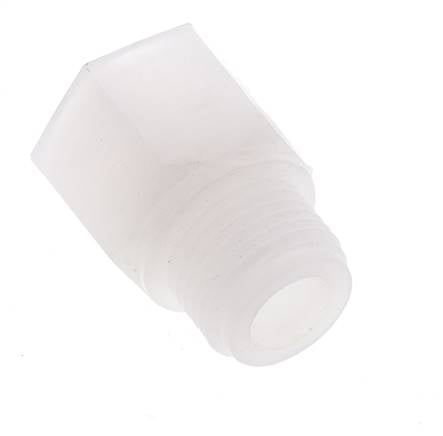 Verlängerung mit Gewinde G1/2'' Außengewinde x Innengewinde PVDF 10bar (140,5psi) FDA 27mm Sechskant