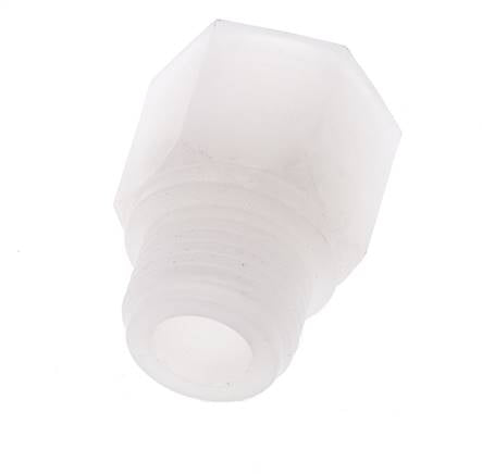 Verlängerung mit Gewinde G1/2'' Außengewinde x Innengewinde PVDF 10bar (140,5psi) FDA 27mm Sechskant