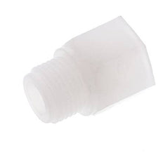 Verlängerung mit Gewinde G1/2'' Außengewinde x Innengewinde PVDF 10bar (140,5psi) FDA 27mm Sechskant