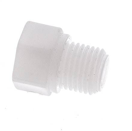 Reduzierring G1/8'' Innengewinde x G1/4'' Außengewinde Polypropylen (pp) 10bar (140,5psi) FDA 17mm Sechskant