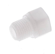 Reduzierring G1/8'' Innengewinde x G1/4'' Außengewinde Polypropylen (pp) 10bar (140,5psi) FDA 17mm Sechskant