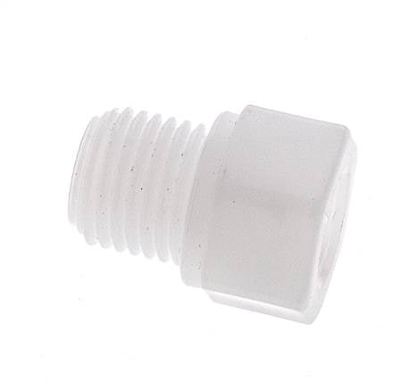 Reduzierring G1/8'' Innengewinde x G1/4'' Außengewinde Polypropylen (pp) 10bar (140,5psi) FDA 17mm Sechskant