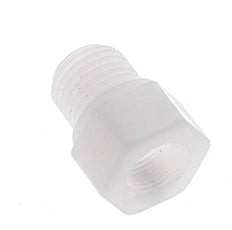 Reduzierring G1/8'' Innengewinde x G1/4'' Außengewinde Polypropylen (pp) 10bar (140,5psi) FDA 17mm Sechskant