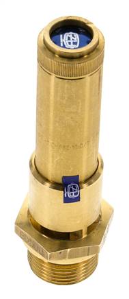 G 3/4'' Messing Voreinstellbares Sicherheitsventil 16,9 bar (245,12 psi) DN 10