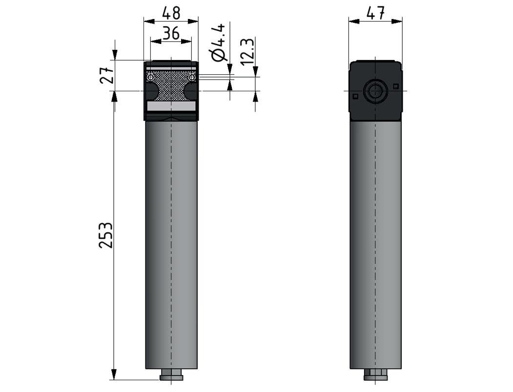 Membrantrockner 1/4'' 182l/min Mutifix