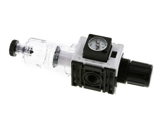 Filter-Regler G1/4'' 1000l/min 0,5-8,0bar/7-116psi Futura 0