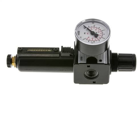 Filter-Regler G1/4'' 1600l/min 0,2-6,0bar/3-87psi Multifix 1