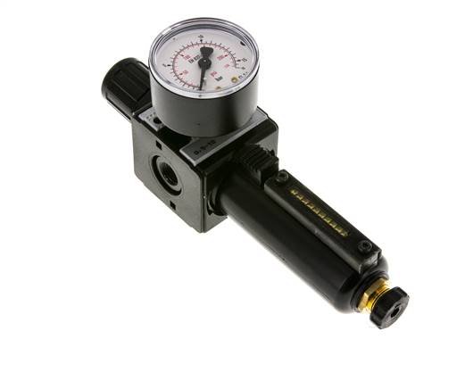 Filter-Regler G1/4'' 1600l/min 0,5-10,0bar/7-145psi Multifix 1