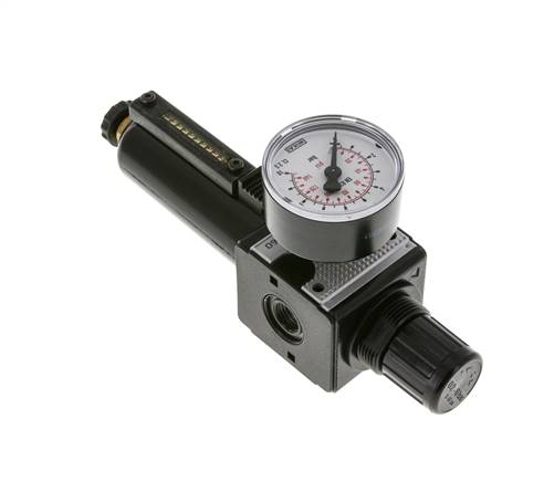 Filter-Regler G1/4'' 1600l/min 0,2-6,0bar/3-87psi Multifix 1