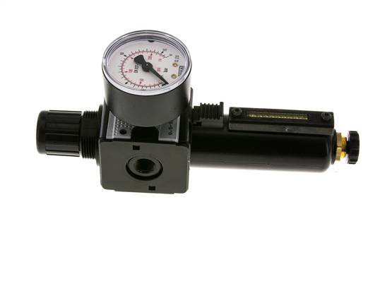 Filter-Regler G1/4'' 1600l/min 0,5-10,0bar/7-145psi Multifix 1
