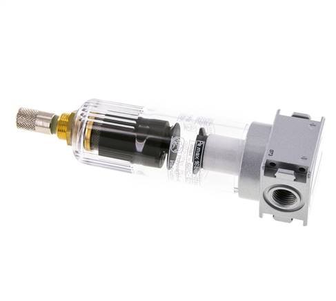 Filter 5microns G1/4'' 1000l/min Auto (Geschlossen ohne Druck) Polycarbonat Multifix 0
