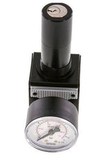 Präzisionsdruckregler G1/4'' 2100l/min 0.5-10.0bar/7-145psi Zink-Druckguss-Zylinderschloss Multifix 1
