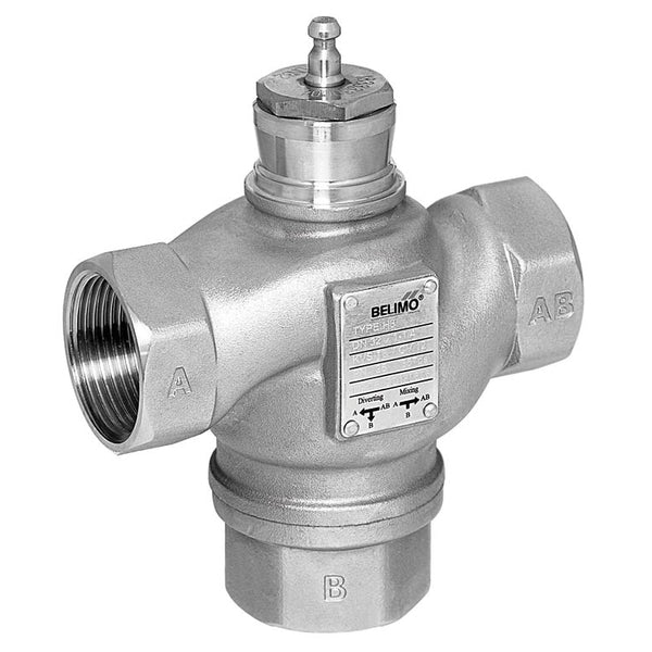 Belimo 3-Wege Geradsitzventil Rp1 15mm Hub Kvs10 24VAC/DC 150s MP-Bus 0-10/2-10V 500N IP54 H325S-L/LV24A-MP-TPC