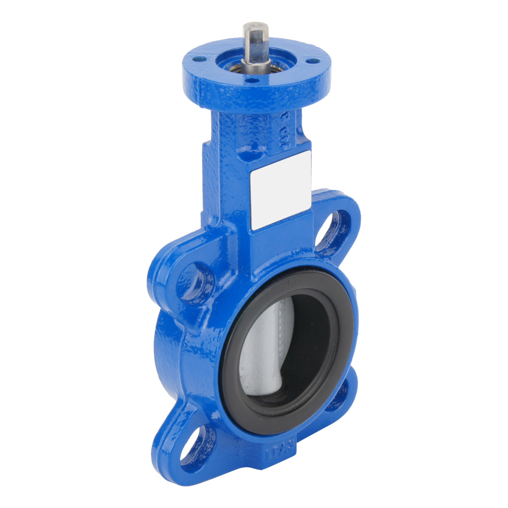 Pneumatische Absperrklappe mit Zwischenflansch DN80 (3 Zoll) GGG40-Edelstahl-EPDM Doppeltwirkend - BFLW