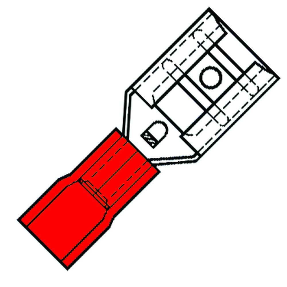 Klemko SP Rund-/Flachsteckverbinder - 100120 [100 Stück]