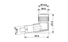 Phoenix Contact Sensor-/Aktor-Kabel mit Stecker - 1668247