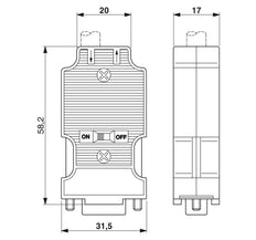 Phoenix Contact Sub-D-Stecker - 2306566