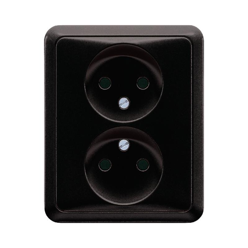 Jung CD500 Wandsteckdosenbox (WCD-Schaltanlage) - CD5010SW
