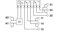 Phoenix Contact PLC-Hilfsrelais - 2900330