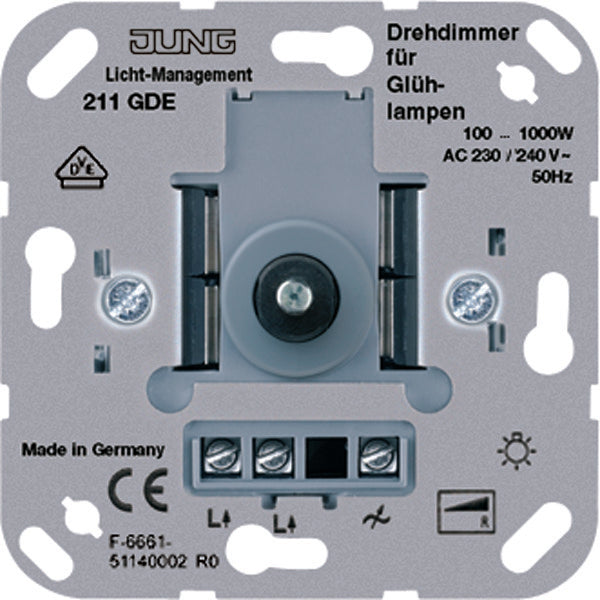Jung Lichtmanagement Dimmer - 211GDE