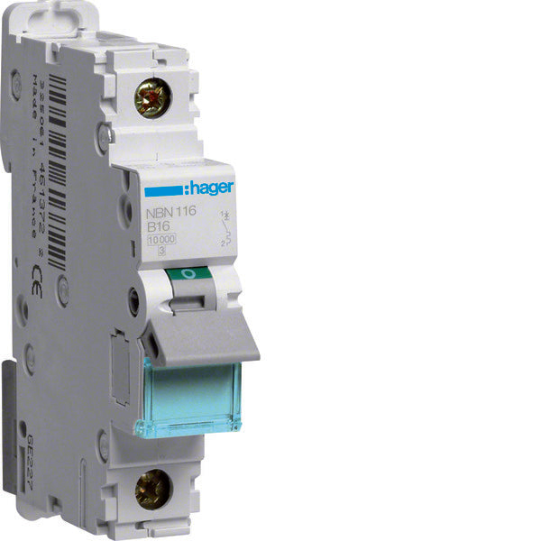 Hager NBN-Schutzschalter - NBN116
