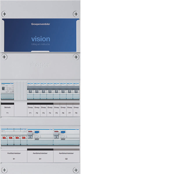 Hager VISION Einbauschrank - VKG44L-T