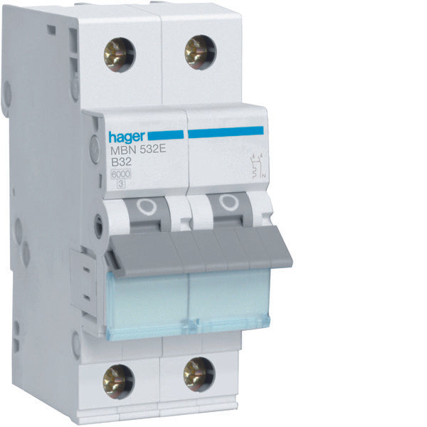 Hager MBN-Schutzschalter - MBN532E