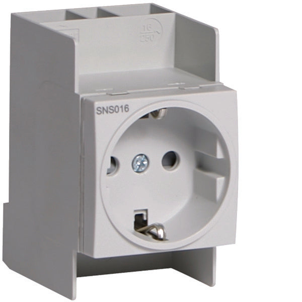 Hager VISION Wandsteckdose Modular - VKS09SW