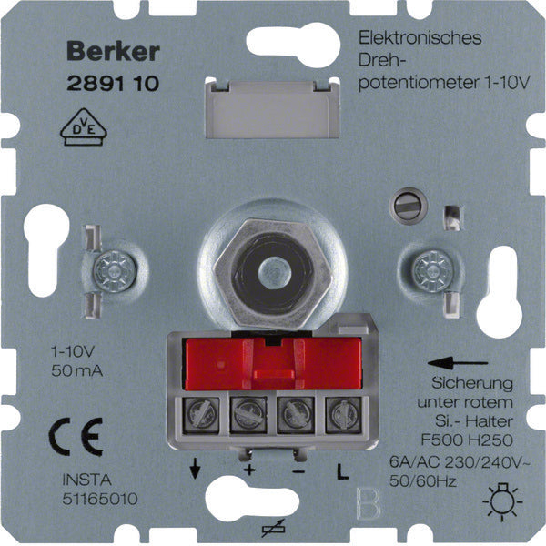 Hager Berker Potentiometer für Lichtsteuerung - 289110